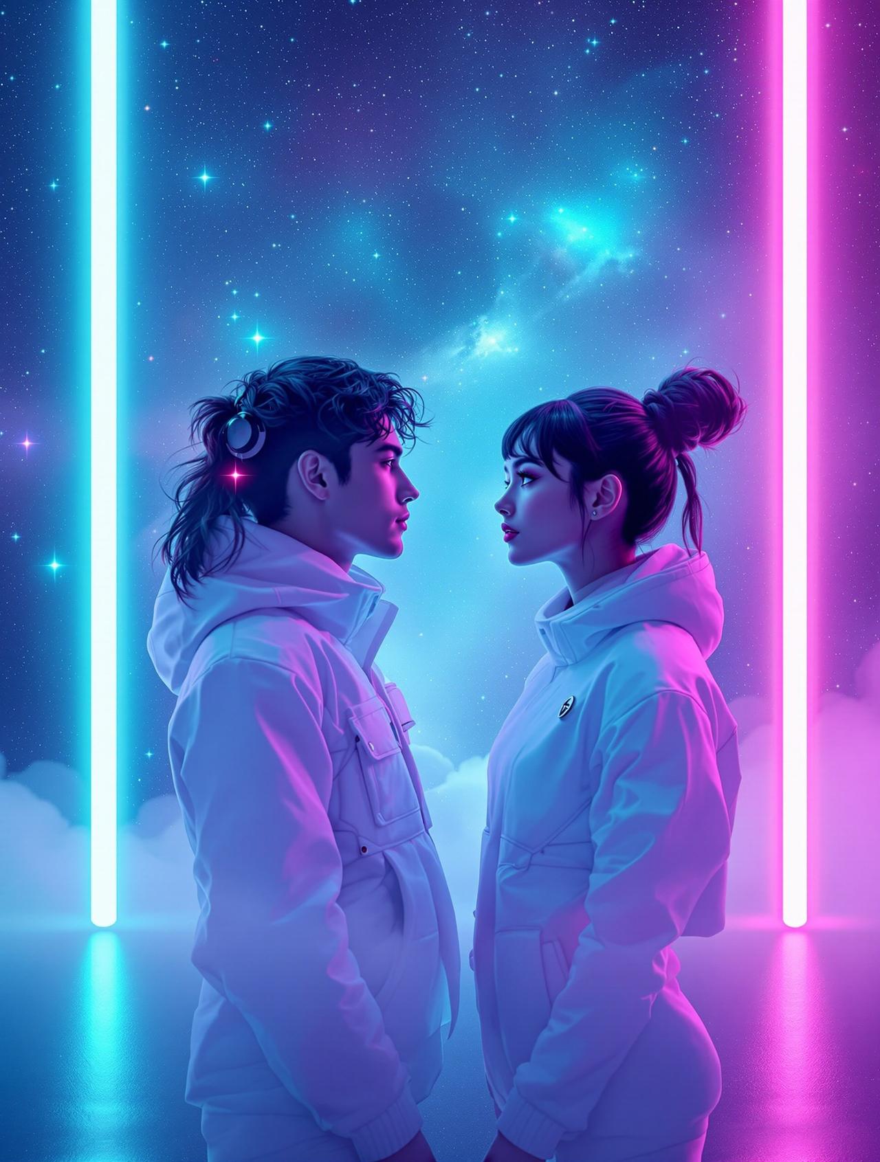 黄果漫剧 - 星际恋人 - 高清竖屏短剧封面